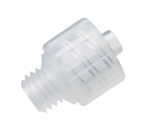 Value Plastics® Adapter Fittings, Male Luer to Threaded, Straight