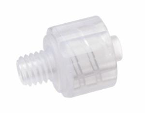 Value Plastics® Adapter Fittings, Male Luer to Threaded, Straight