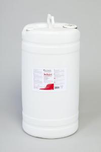 Low-foaming phosphate-free liquid detergents