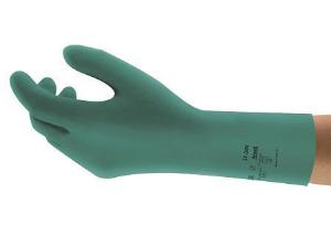 AlphaTec® 37-300 light-duty nitrile glove, green