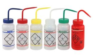Safety Wash Bottles, Chemglass