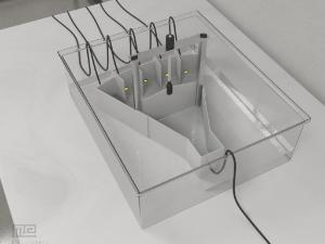 Automated zebrafish 5 choice chamber