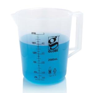 Diamond® Essentials™ Griffin beakers, with handle, 2000 ml
