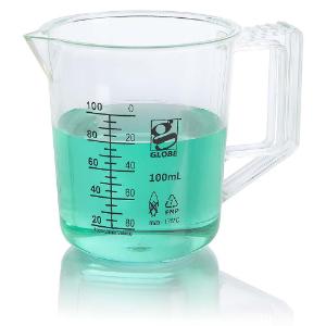 Diamond® Essentials™ Griffin beakers, with handle, 100 ml