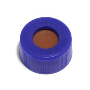 Screw cap blue PTFE, silicone septa
