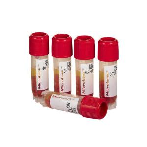 Microbank red vials