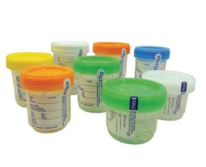 VWR® Specimen Containers with Dual Click