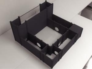 Multivariate concentric square field test (MCSF) chamber only