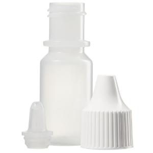 Dropper bottles with control dispensing tip