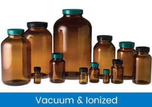 Vacuum and ionized glass packer bottles