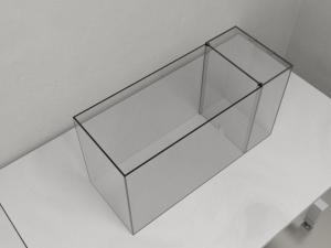 Puzzle box, clear