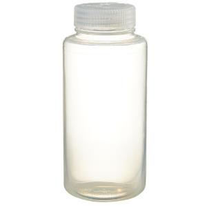 Wide-mouth PMP bottles with closure