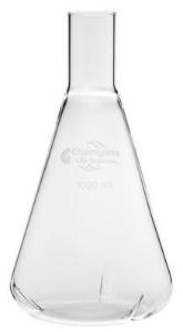Delong Shaker Flasks with Three Standard Baffles, Chemglass