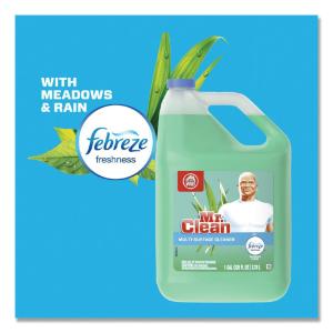 Multipurpose Cleaning Solution with Febreze,128 oz Bottle, Meadows and Rain Scent, 4/Carton