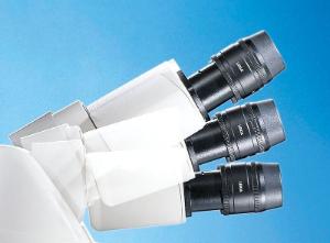 Ergonomic binocular for DM1000 LED microscope