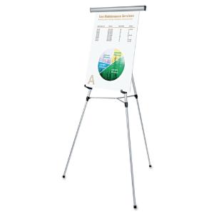 Universal® Lightweight Telescoping 3-Leg Easel, Essendant