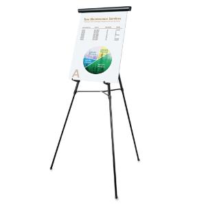 Universal® Lightweight Telescoping 3-Leg Easel, Essendant