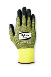 HyFlex 11-510 Cut Protection Gloves with Plaiting on Palm and Back Ansell
