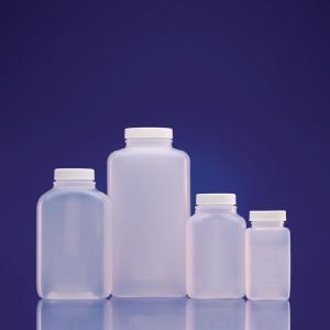 Bottle, HDPE, Rectangular, Ace Glass