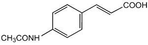 3-[4-(Acetylamino)phenyl]acrylic acid predominantly trans 98%