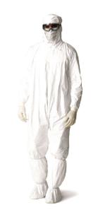 VWR® Signature™ Hooded Coveralls made with DuPont™ Tyvek® IsoClean® Material