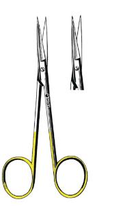 Surgi-OR™ TC Iris Scissors, Physician Grade, Sklar
