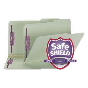 Smead® Expanding Recycled Pressboard Folders With SafeShield™ Coated Fasteners