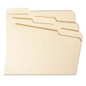 Smead® 100% Recycled Reinforced Top Tab File Folders
