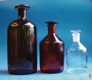 Narrow Mouth Ground Glass Stoppered Bottles, Electron Microscopy Sciences