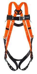 Miller Titan™ II Harness, with Back D Ring, Tongue Buckle Leg Straps