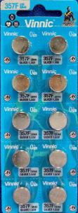 Vinnic silver oxide button cell card/10