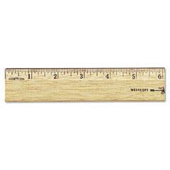 Westcott® Beveled Wood Ruler