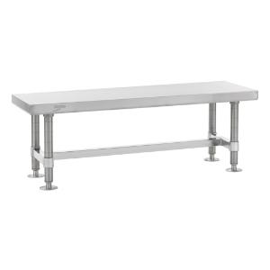 Metro GB1648S stainless steel gowning bench