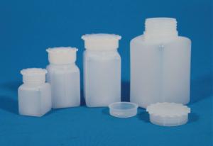 Bottles, Square, Wide Mouth, Electron Microscopy Sciences