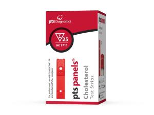 PTS panels total cholesterol test strips