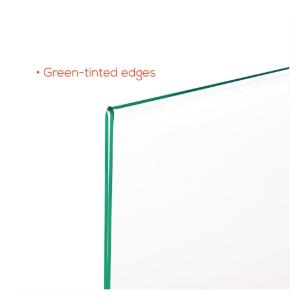 deflect-o® Superior Image® Premium Green Edge Sign Holder, Essendant