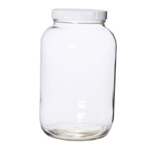 Pre-Cleaned Wide-Mouth Glass Jars, Clear, Environmental Express®