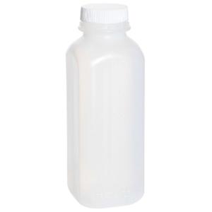 Bottles, Pre-Cleaned, Square, HDPE, Environmental Express®