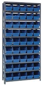Economy 6" High Shelf Bin Shelving System, Quantum Storage Systems
