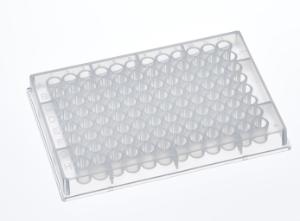 Shallow well microplate