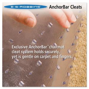 ES Robbins® AnchorBar® 24-Hour Executive Series Chair Mat for Carpet, Essendant LLC MS