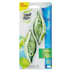 Liquid Paper® DryLine® Grip Correction Tape with Recycled Dispenser