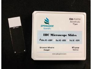 Hydrophilic IHC Microscope Slides, White