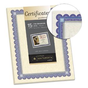 Southworth® Parchment Certificates, Essendant