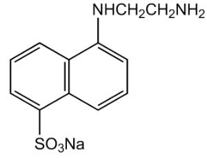 5-(2-Aminoethylamino)-1-naphthalenesulfonic acid sodium salt 97%