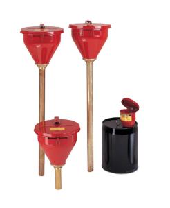 Wide-Mouth Safety Drum Funnels, Justrite®