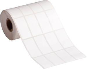 Cleanlift® series repositionable vinyl cloth labels, white