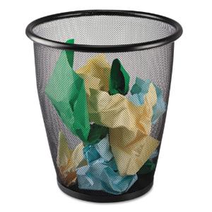 Safco® Onyx™ Round Mesh Wastebaskets