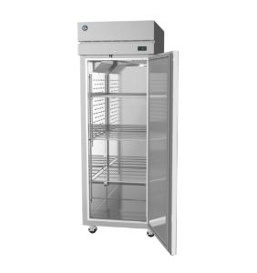 Stainless steel freezer with lock