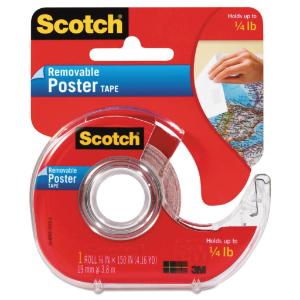 Scotch® Wallsaver™ Removable Poster Tape, Essendant LLC MS